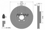 Диск тормозной, передний Textar PRO (320х30)