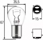 Лампа P21\4W